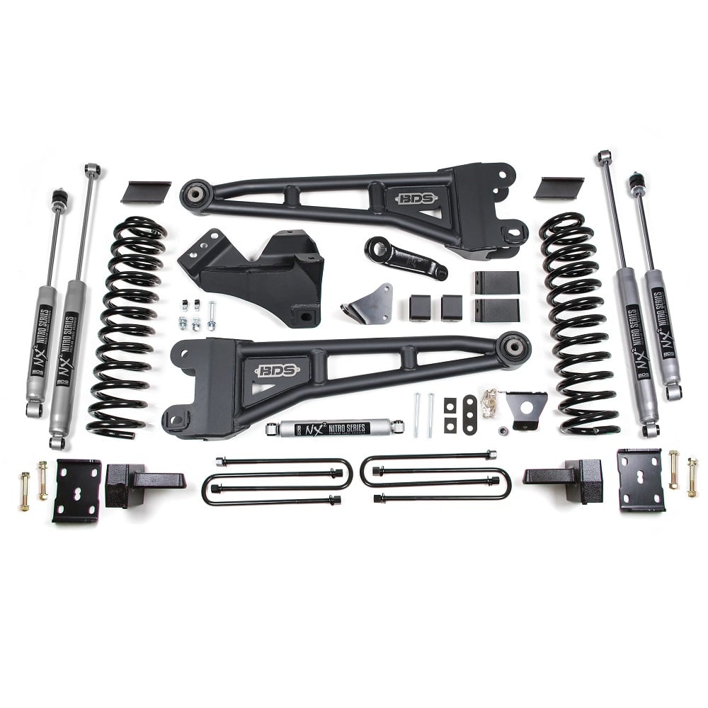 BDS Suspension 6" Radius Arm Lift Kit 08 10 Ford 6.4L Powerstroke F250 / F350