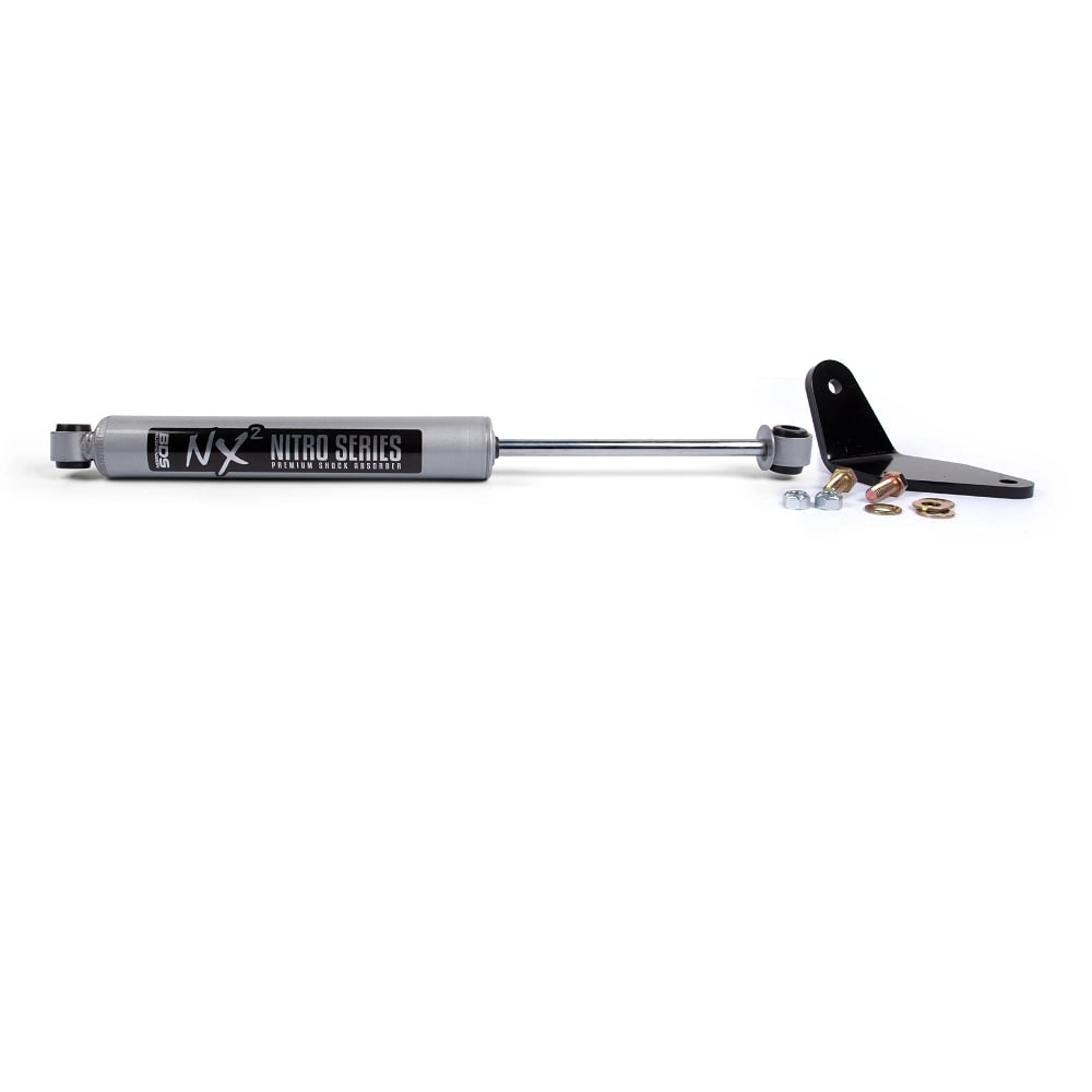 BDS Suspension Single Steering Stabilizer Kit with NX2 Nitro Shock for 11-16 Ford F-250 and F-350