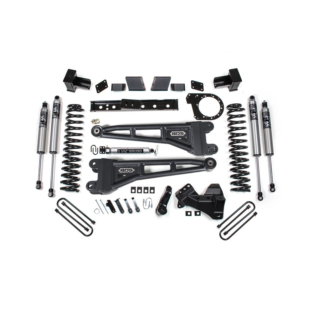 BDS Suspension 7" Radius Arm Lift Kit for 23-26 Ford F-350 Dually