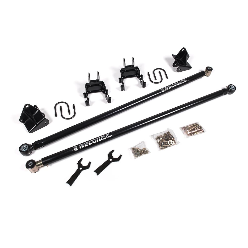 BDS Suspension Recoil Traction Bar Kit for 99-16 Ford Powerstroke SuperDuty