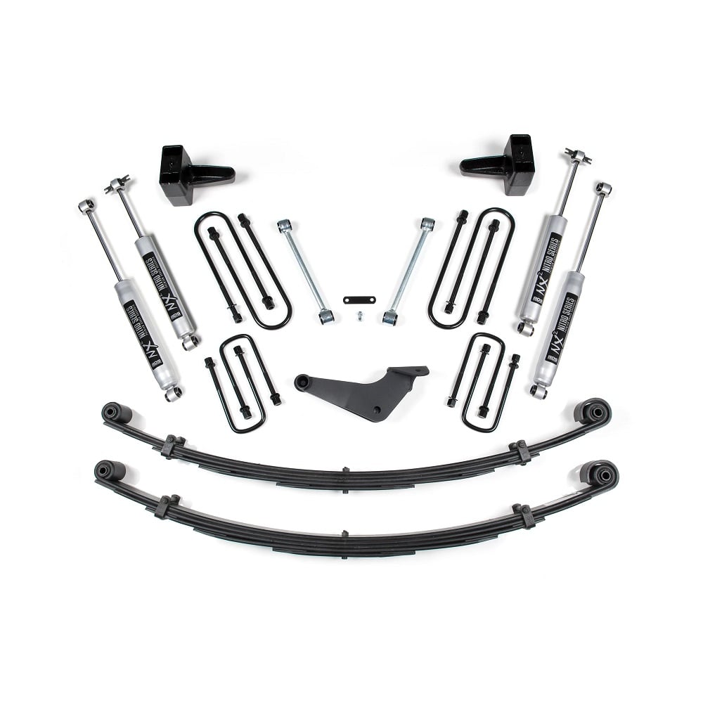 BDS Suspension 4" Lift Kit for 99-04 Ford 7.3L and 6.0L Ford Powerstroke F250 and 350