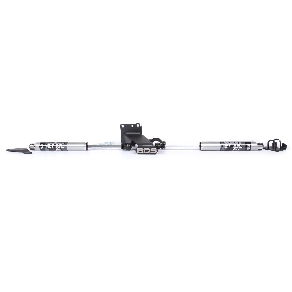 BDS Suspension Dual Steering Stabilizer Kit with Fox 2.0 Shocks for 14-18 Ram 2500 and for 13-18 Ram 3500