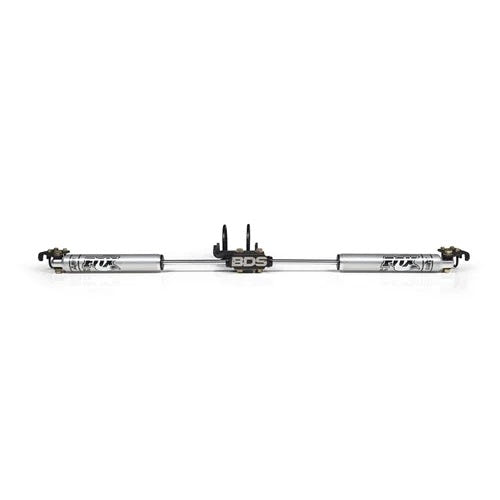 BDS Suspension Dual Steering Stabilizer Kit with NX2 and FOX 2.0 Shocks for 05-25 Ford SuperDuty F-250 and F-350