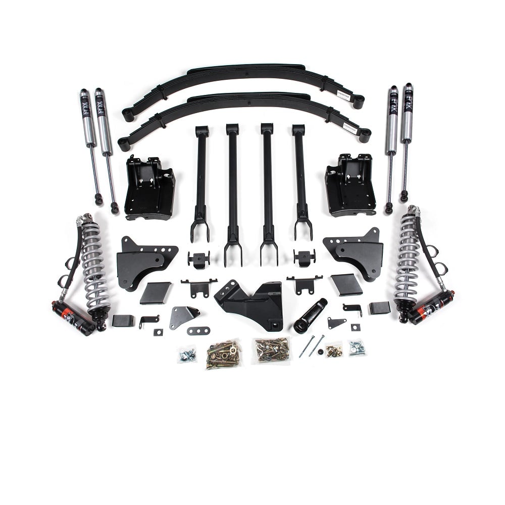 BDS Suspension 6" Coilover 4-Link Lift Kit for 11-16 Ford 6.7L Powerstroke F-250 and F-350 4WD