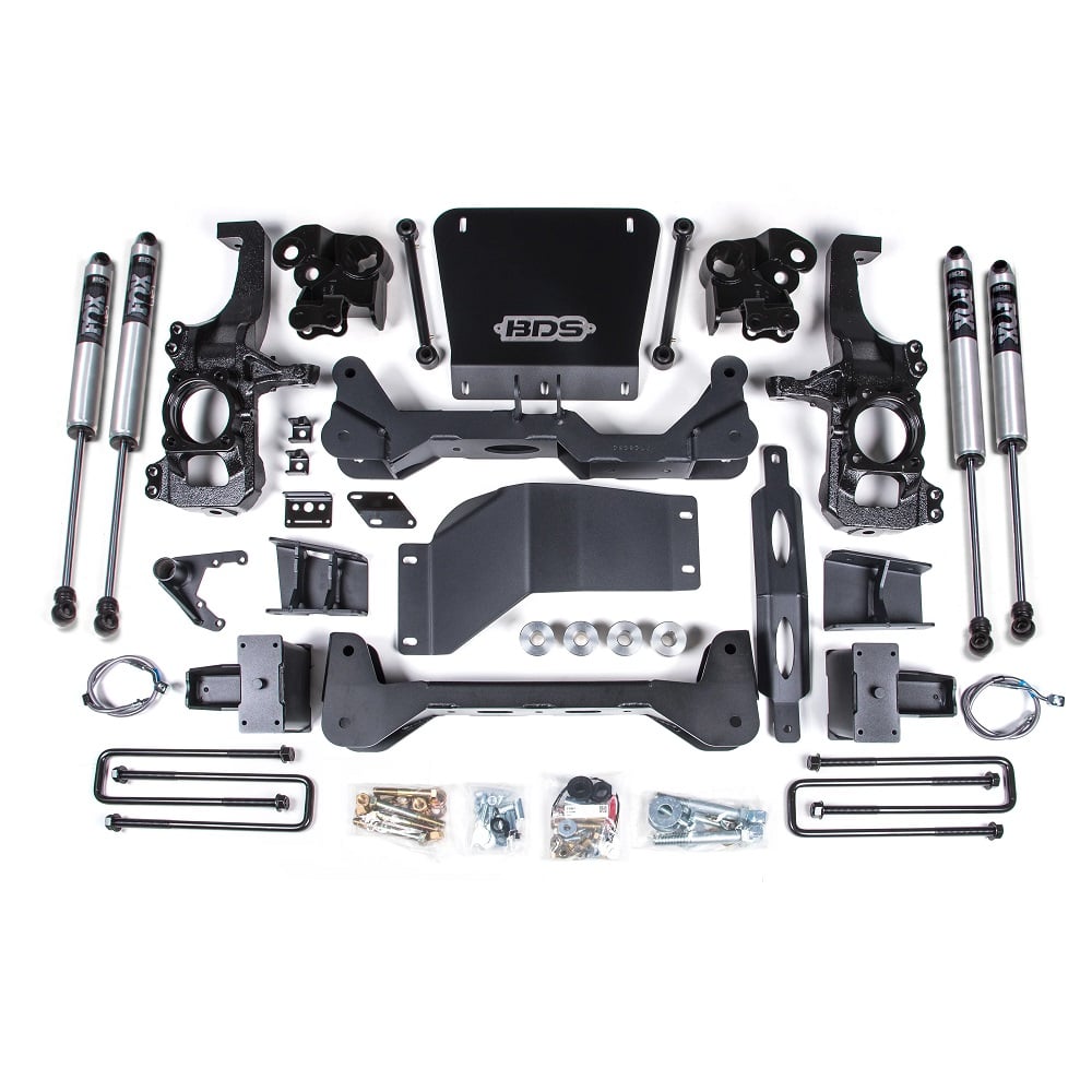 BDS Suspension 5" High Clearance Lift Kit for 20-25 GM 2500HD and 3500
