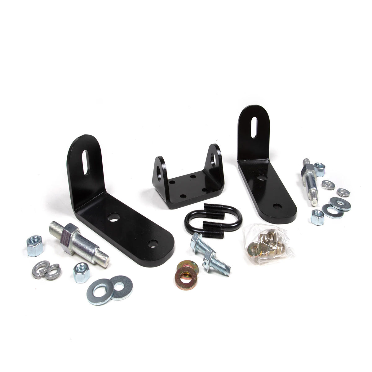 BDS Suspension Dual Steering Stabilizer Mounting Kit 03-08 Ram 2500/3500 With Y-Style Steering