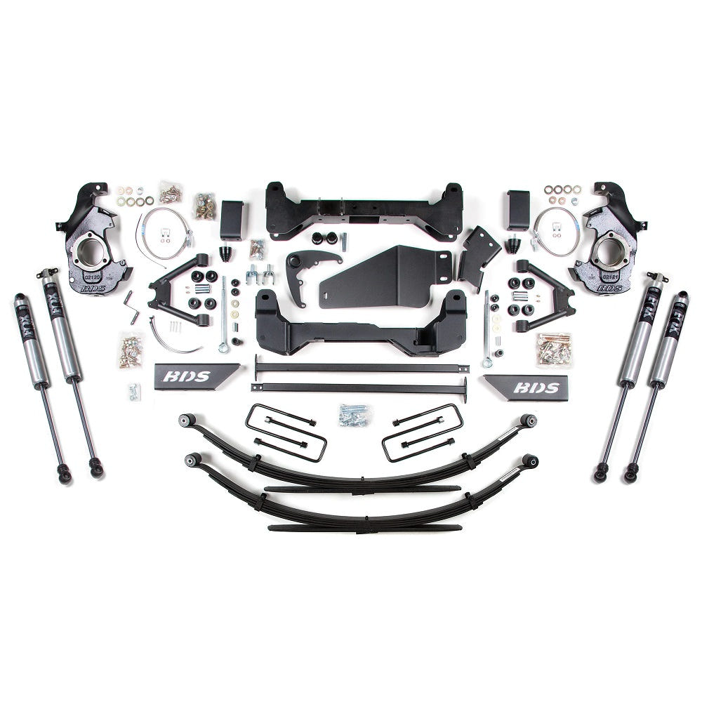 BDS Suspension 6" Lift Kit 1988-1998 GM 4WD 6 Lug Trucks