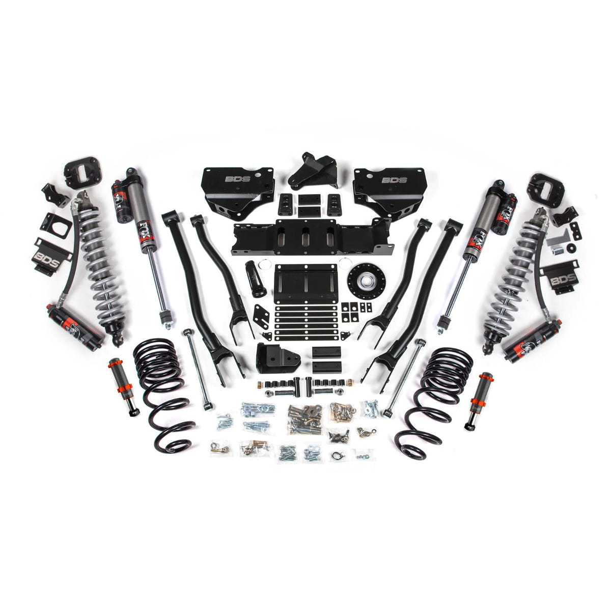 FOX 2.5 Performance Elite DSC coilover FOX hydraulic bump stops 4 link diesel suspension 2025-2026 4WD