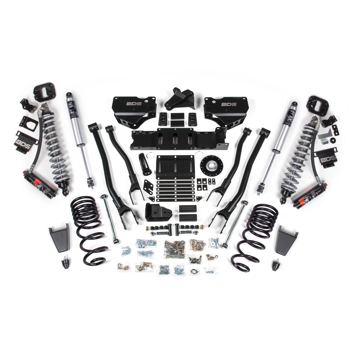 FOX 2.5 Performance Series HTO coilover rubber bump stops 4 link diesel suspension 2025-2026 4WD