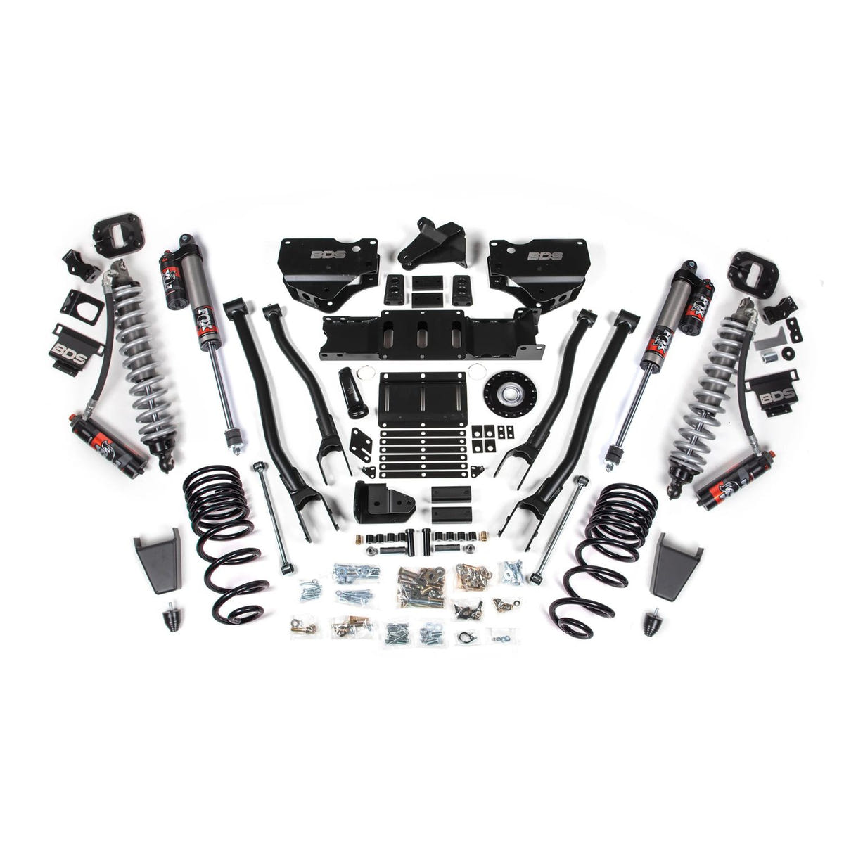 BDS Suspension 6-inch lift kit 4-link extended travel Ram 2500 diesel 4WD