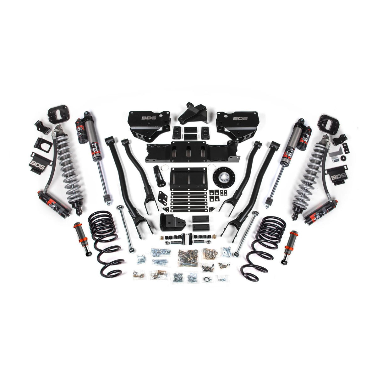 BDS Suspension 4"-6" Lift Kit with 4-Link 25-26 Ram 2500 4WD