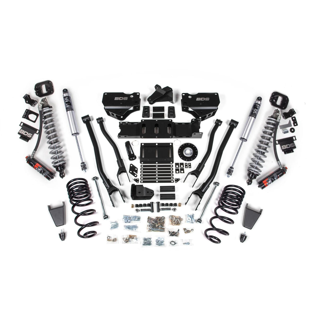 BDS Suspension 4"-6" Lift Kit with 4-Link 25-26 Ram 2500 4WD