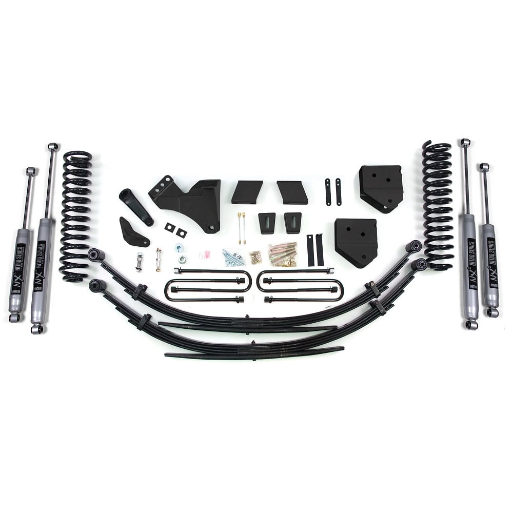 BDS Suspension 4" Lift Kit for 11-16 Ford 6.7L Powerstroke F-250 and F-350 4WD