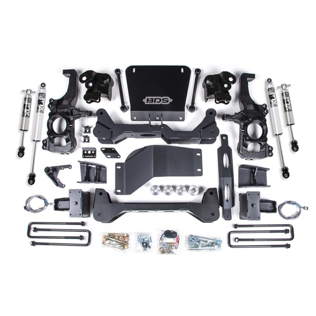 BDS Suspension 5" Lift Kit FOX 2.5 HTO Performance Series 20-26 GM 2500HD/3500HD 4WD