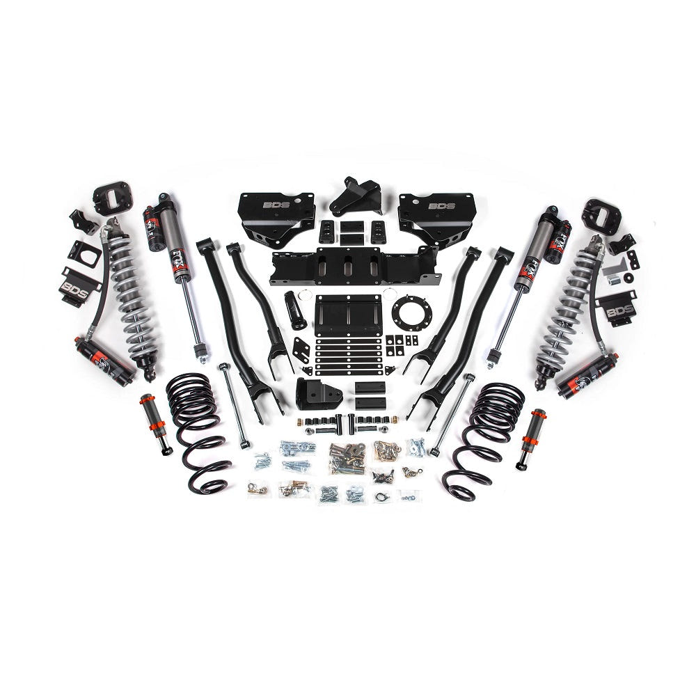 BDS Suspension 4" 4-Link Lift Kit FOX 2.5 Coil-Over Conversion Performance Elite for 19-24 Ram 2500