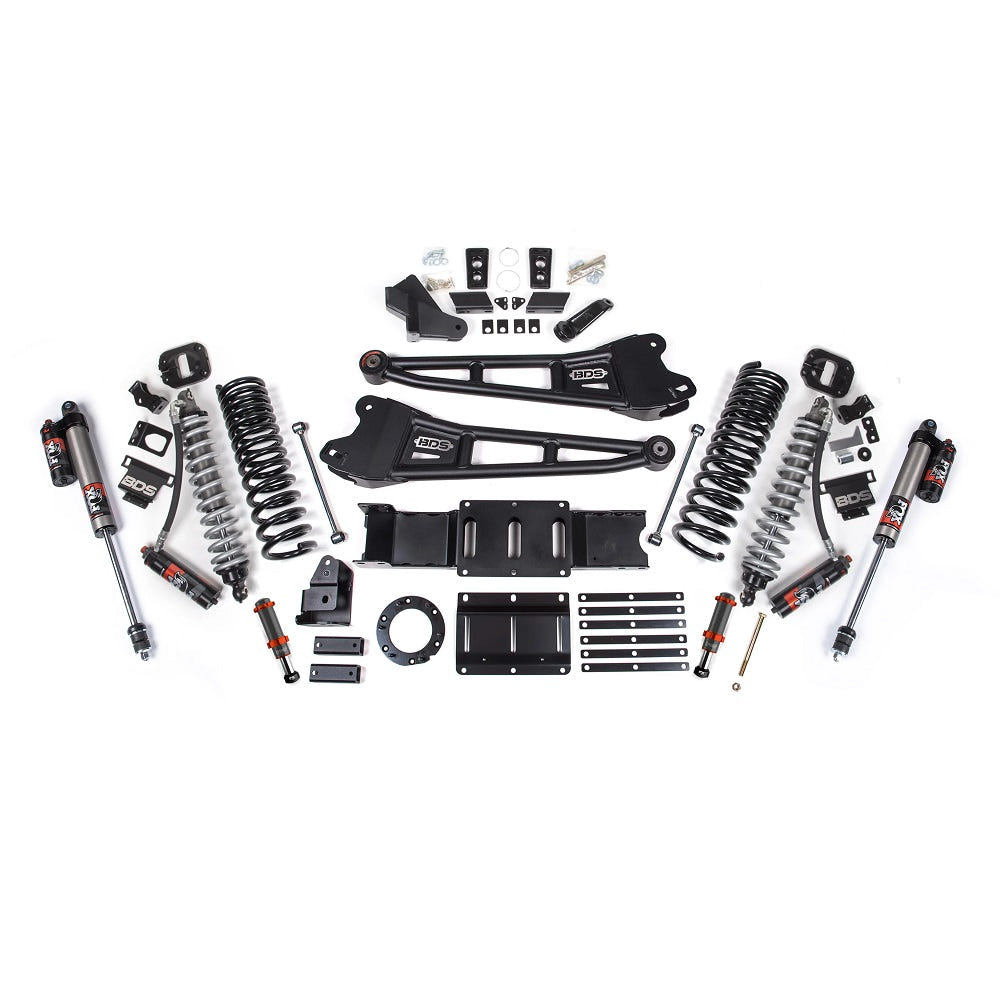 BDS Suspension 6" Radius Arm Lift Kit FOX 2.5 Coil-Over Conversion Performance Elite for 19-24 Ram 2500