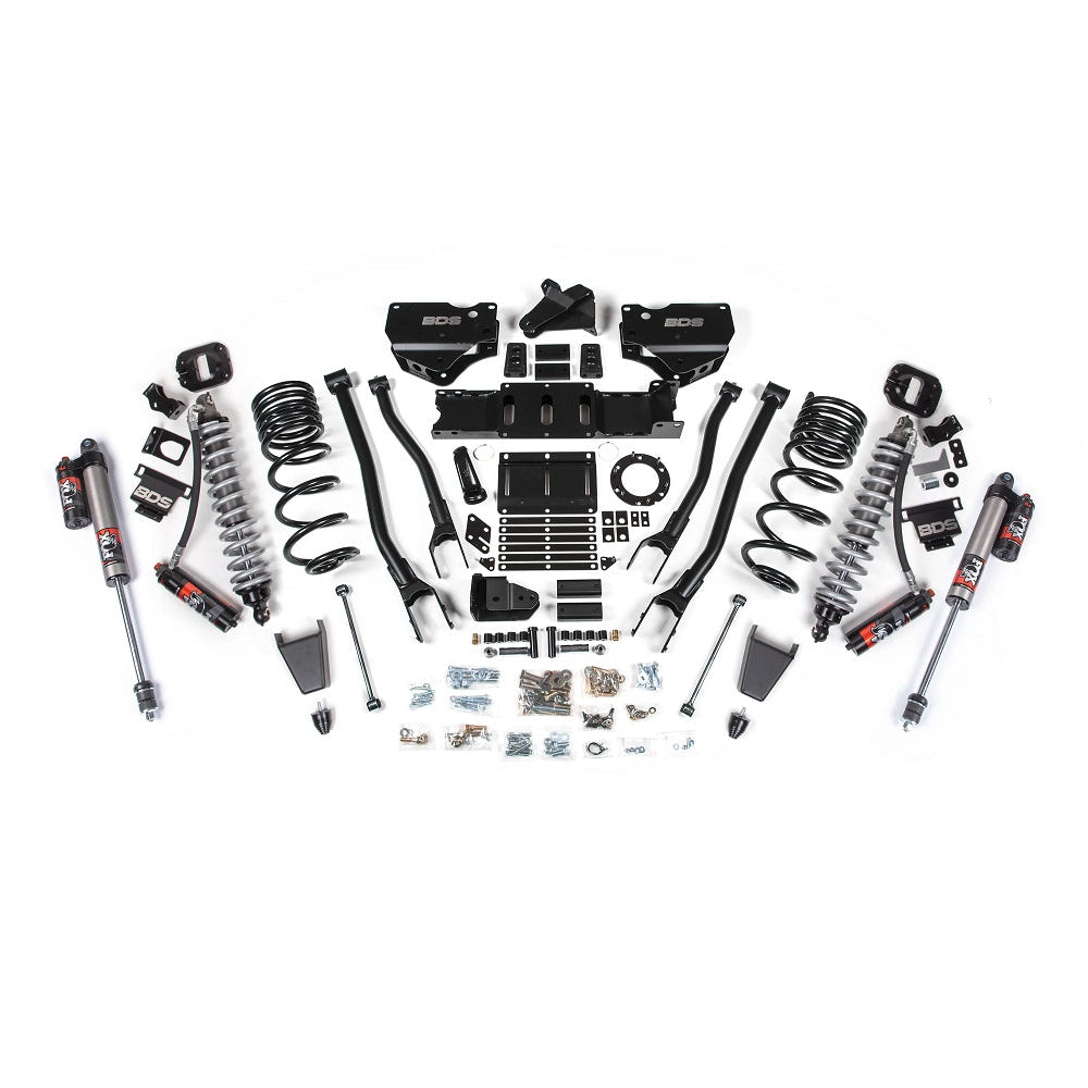 BDS Suspension 6" 4-Link Lift Kit FOX 2.5 Coil-Over Conversion Performance Elite for 19-24 Ram 2500