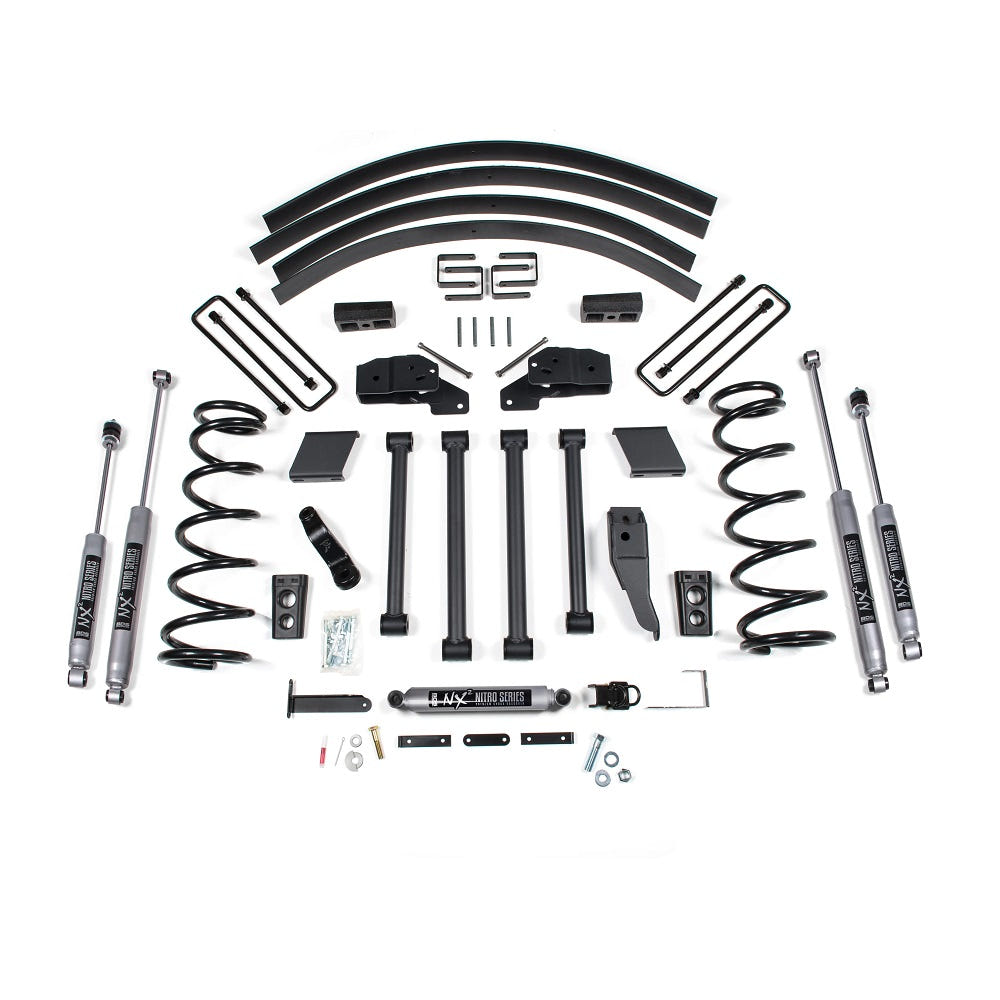 BDS Suspension 5" Lift Kit for 00-02 Dodge Ram 5.9L Cummins 2500 and 3500 4WD