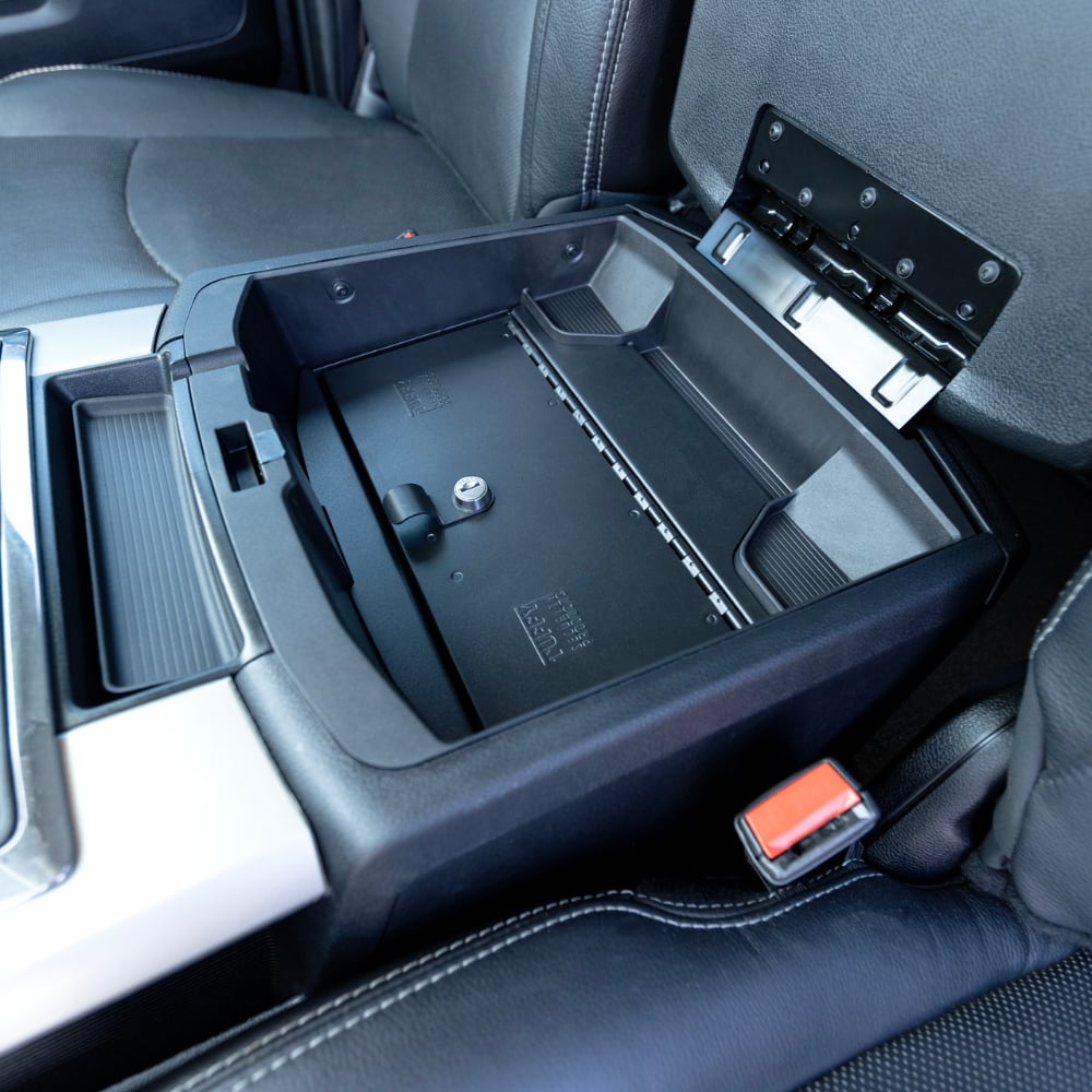 Tuffy Security Console Safe with Flow-Thru Console for 10-18 Ram 2500 and 3500