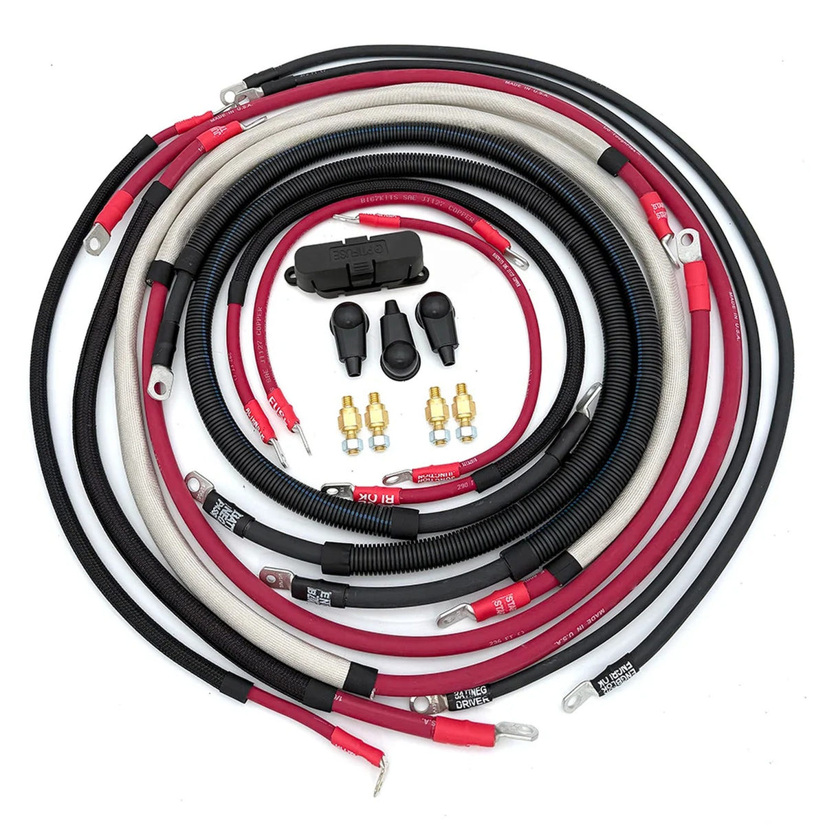 Big 7 Kits Battery Cable Kit 07.5-10 GM 6.6L Duramax LMM