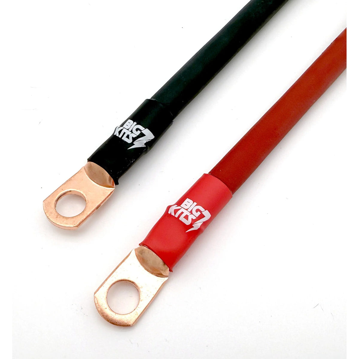 Big 7 Kits Battery Cable Kit for 90-21 Ford F250 and F350 6.0L and 6.4L and 6.7L and 7.3L PowerStroke