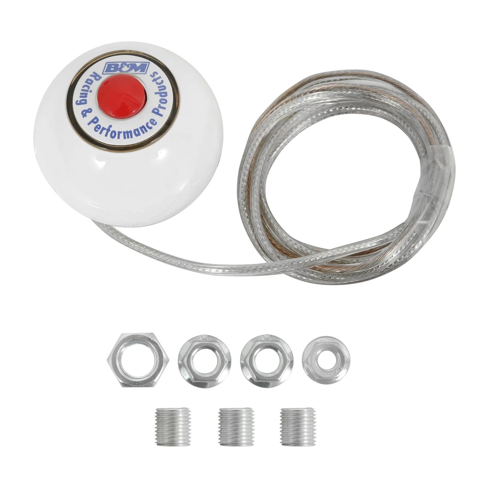 B&amp;M Shift Knob With for 12-Volt Momentary Switch