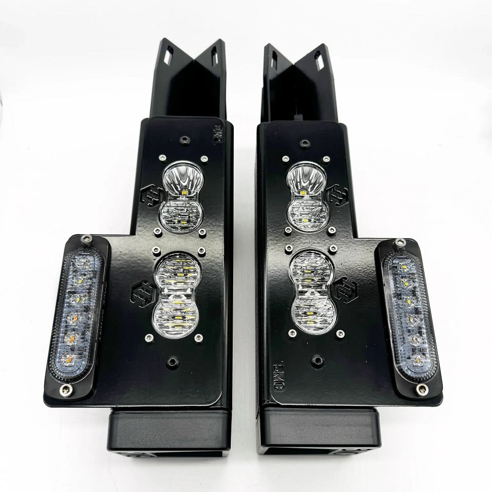 BMC Lights Baja S2x2 Hitch Bars for 17-24 Ford 6.7L Powerstroke SuperDuty