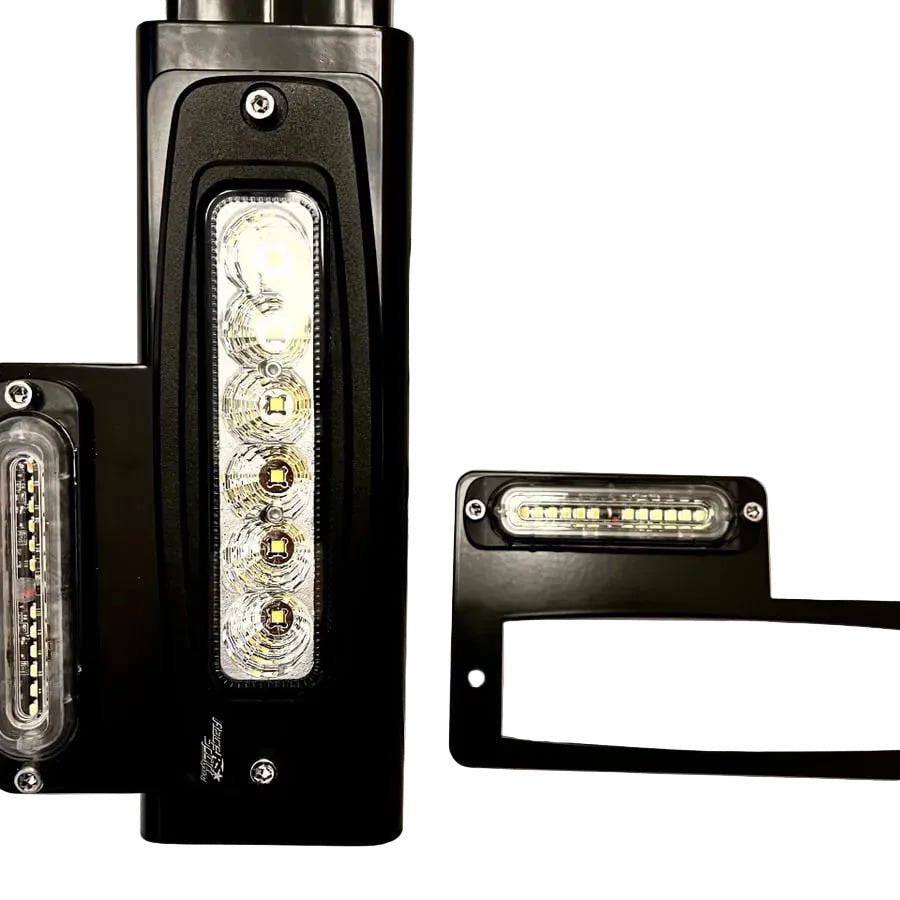 BMC Emergency Flasher Plates Add On Amber and White