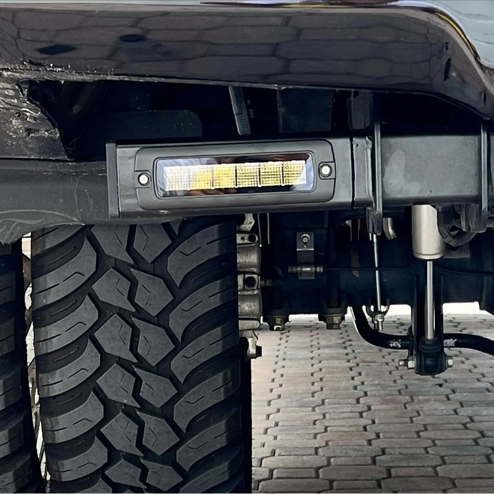 BMC Lights Hitch Bar Lighting Kit Rigid Midnight 6" for 11-16 Ford 6.7L Powerstroke
