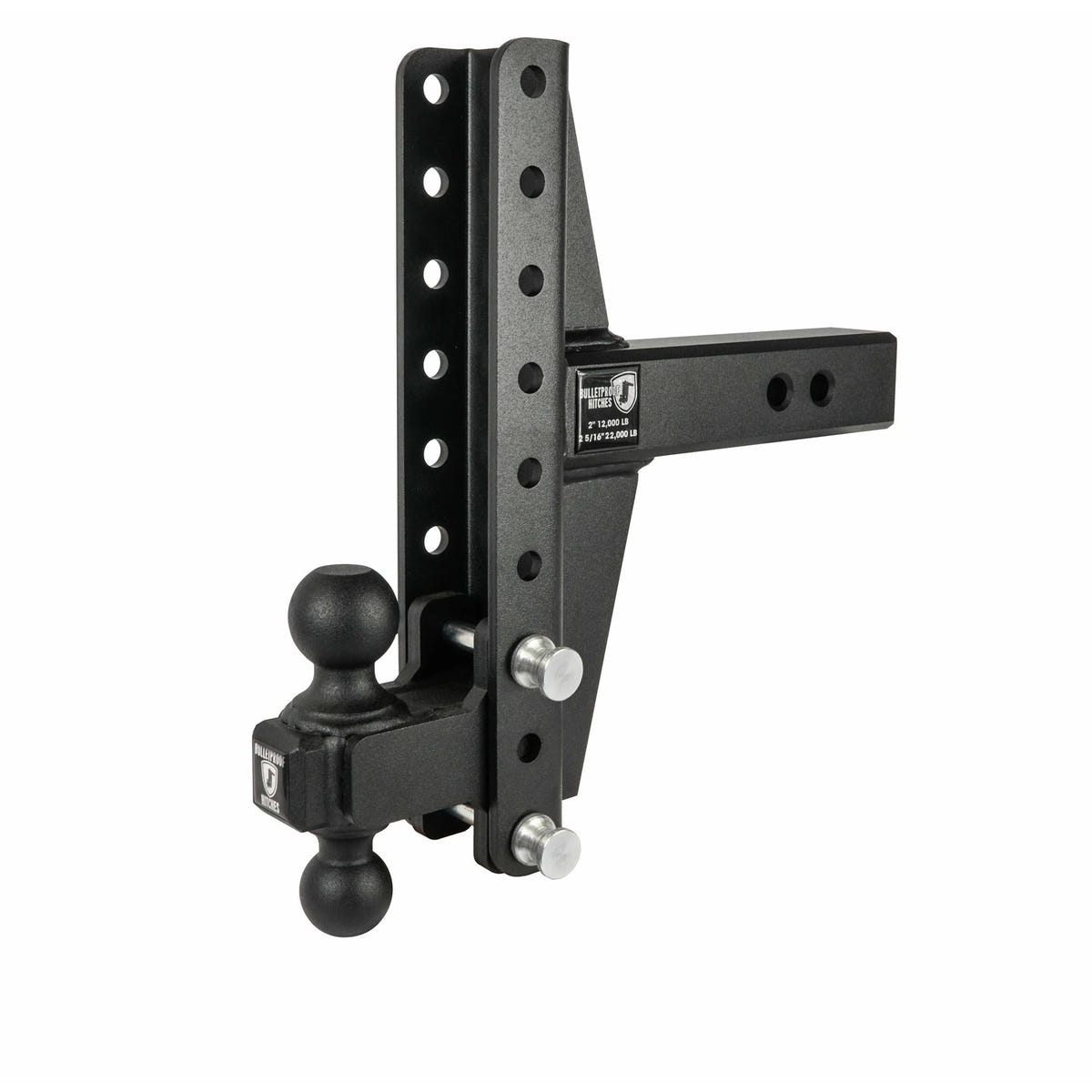 Bulletproof Hitch 2.5" Shank Heavy Duty 4" and 6" Offset Hitch