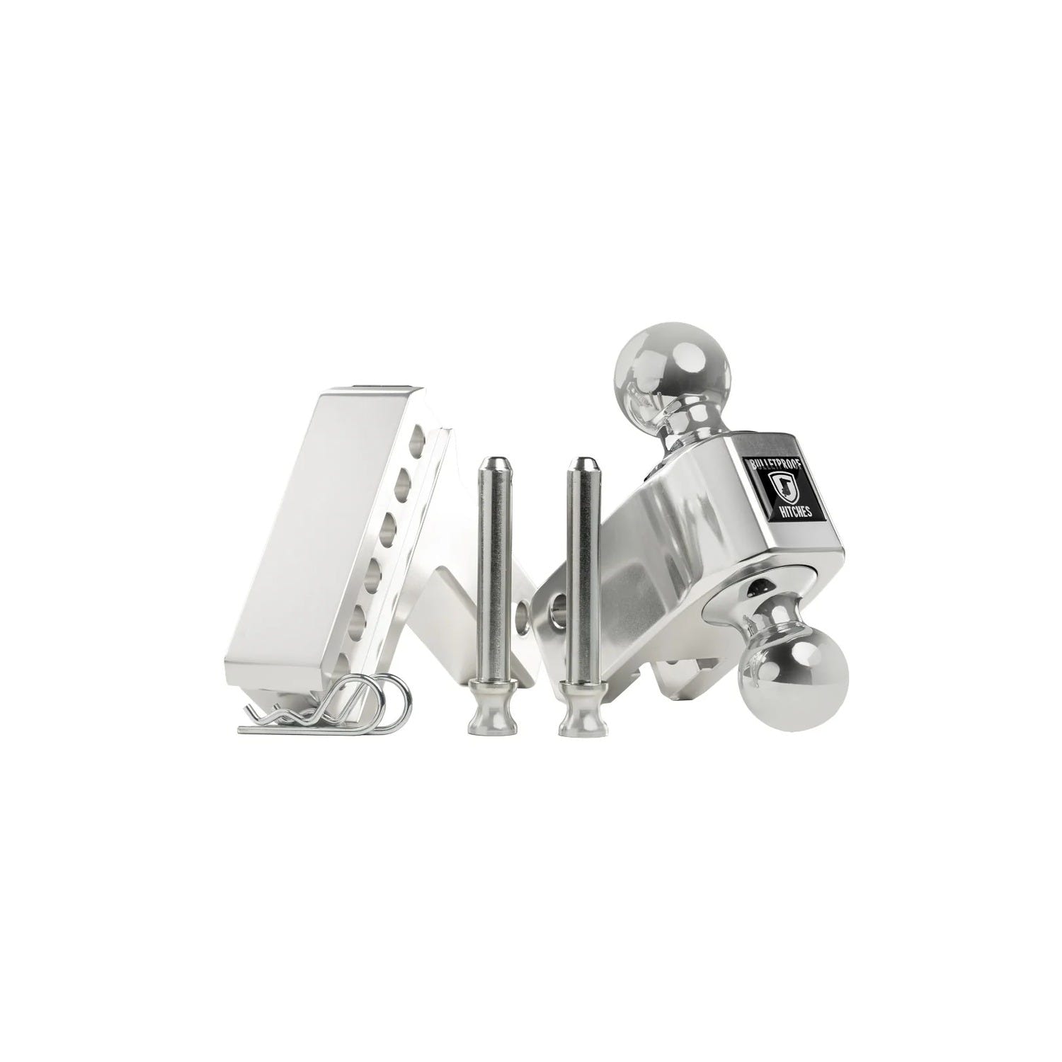 Bulletproof Hitches 2.0" Aluminum Medium Duty 2" Drop/Rise Hitch
