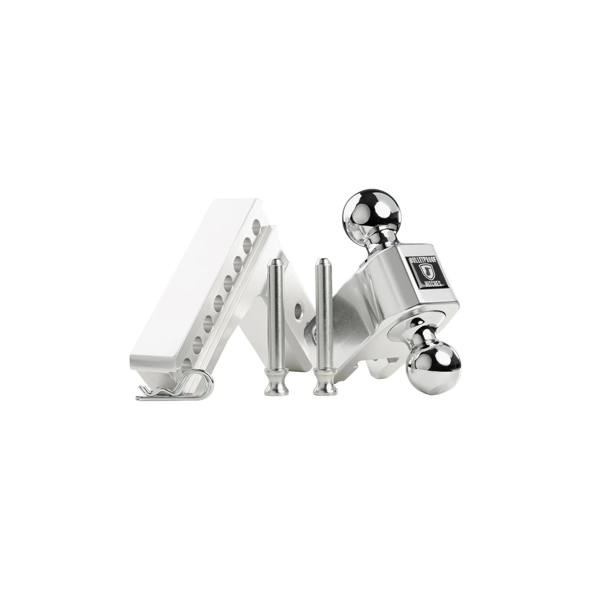 Bulletproof Hitches 2.5" Aluminum Medium Duty 6" Drop/Rise Hitch