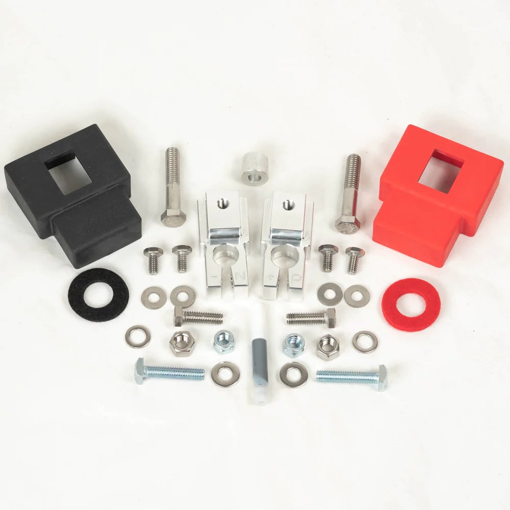 SDHQ Built Billet Single Battery Terminal Kit for 20-22 Ford F-250 and F-350