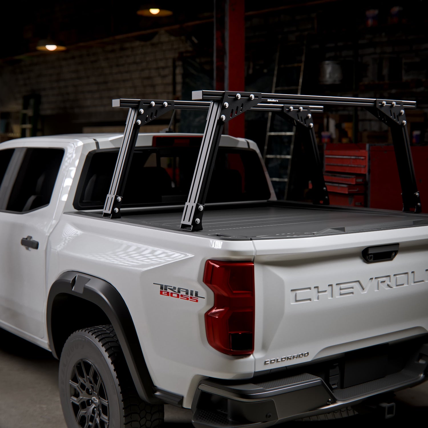 Billie Bars Bed Rack For Covers With T-Tracks 05-24 GM Colorado/Canyon
