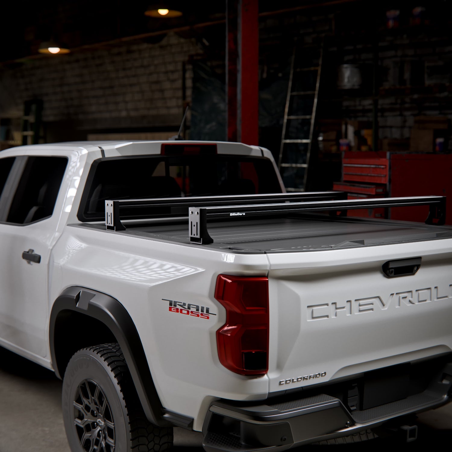 Billie Bars Bed Rack For Covers With T-Tracks 05-24 GM Colorado/Canyon
