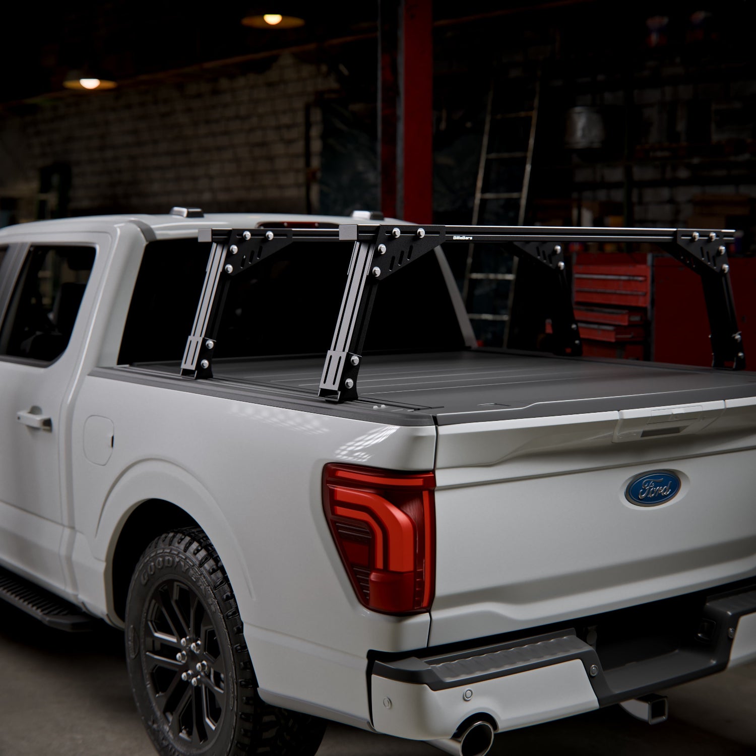 BillieBars Bed Rack For Covers with T-slots 99-25 Ford F-150/F-250/F-350