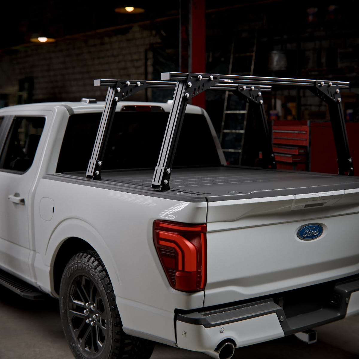 BillieBars Bed Rack For Covers with T-slots 99-25 Ford F-150/F-250/F-350