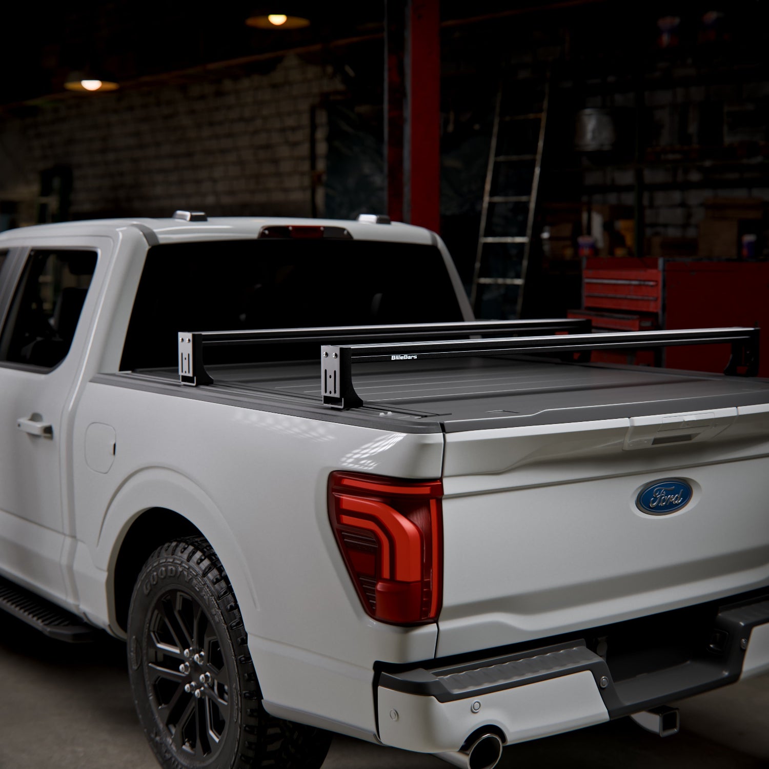 BillieBars Bed Rack For Covers with T-slots 99-25 Ford F-150/F-250/F-350
