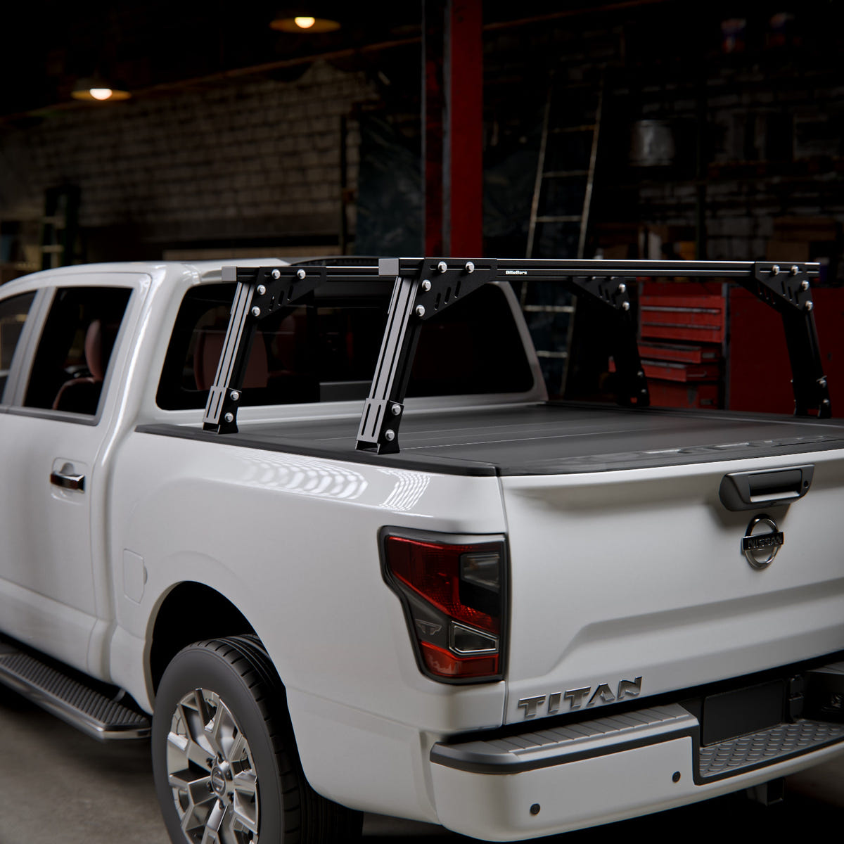 BillieBars Bed Rack For Covers with T-slots 04-24 Nissan Titan