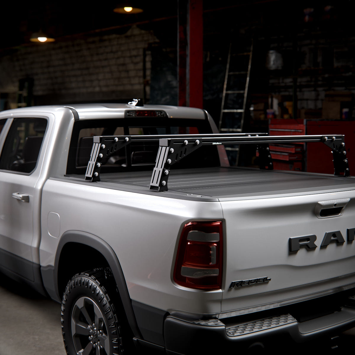Billie Bars Bed Rack For Covers with T-slots 02-25 Ram 2500/3500