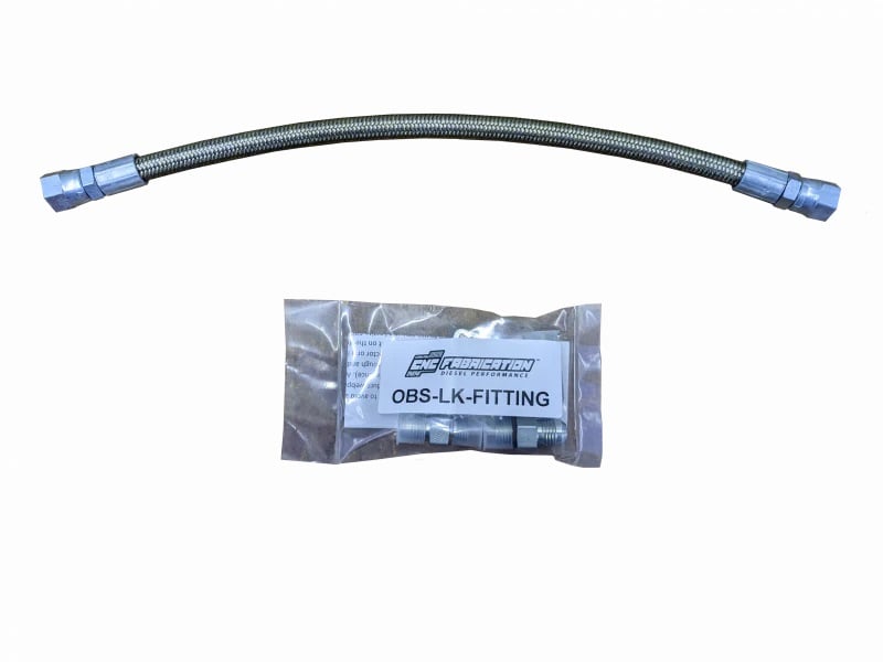 CNC Fabrication Passenger HPOP (High Pressure Oil Pump) Line 94 97 Ford 7.3L Powerstroke
