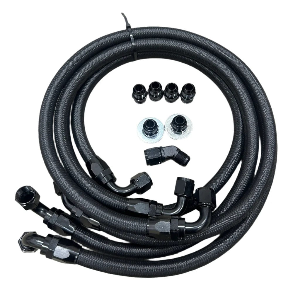 CR2 Performance &amp; Fab Transmission Line Kit for 01-05 GM 6.6L Duramax LLY and LB7