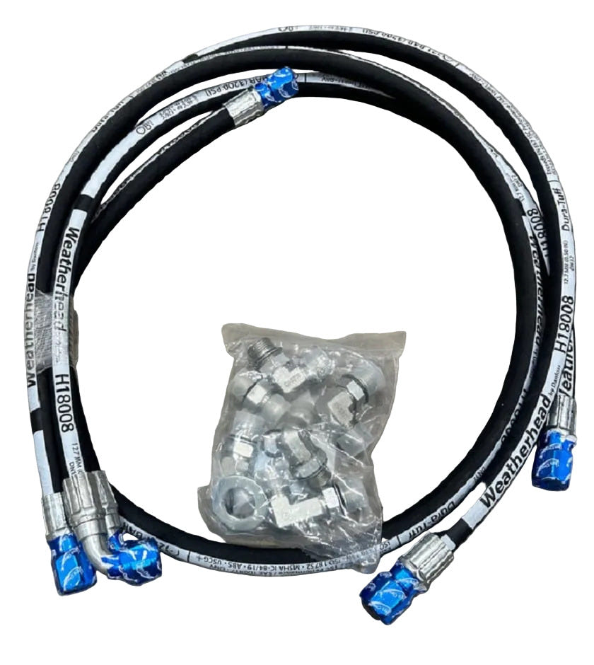 CR2 Performance &amp; Fab Transmission Line Kit 06 10 GM 6.6L Duramax LBZ/LMM