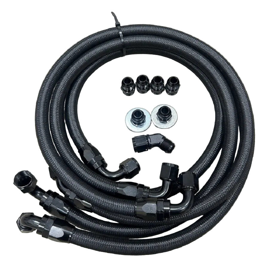 CR2 Performance &amp; Fab Transmission Line Kit 06 10 GM 6.6L Duramax LBZ/LMM