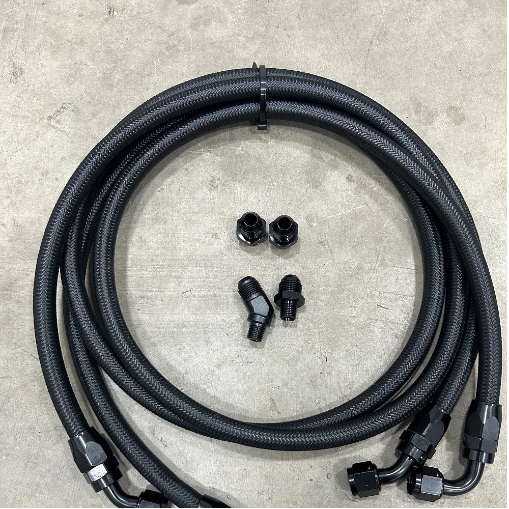 CR2 Performance &amp; Fab Standard Transmission Line Kit 94 02 Ram 5.9L Cummins