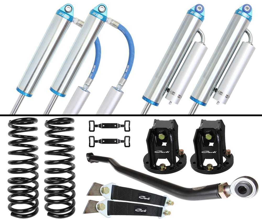 Carli 3" Dominator Suspension Lift Kit for 10-13 Ram 2500 and 3500 4WD