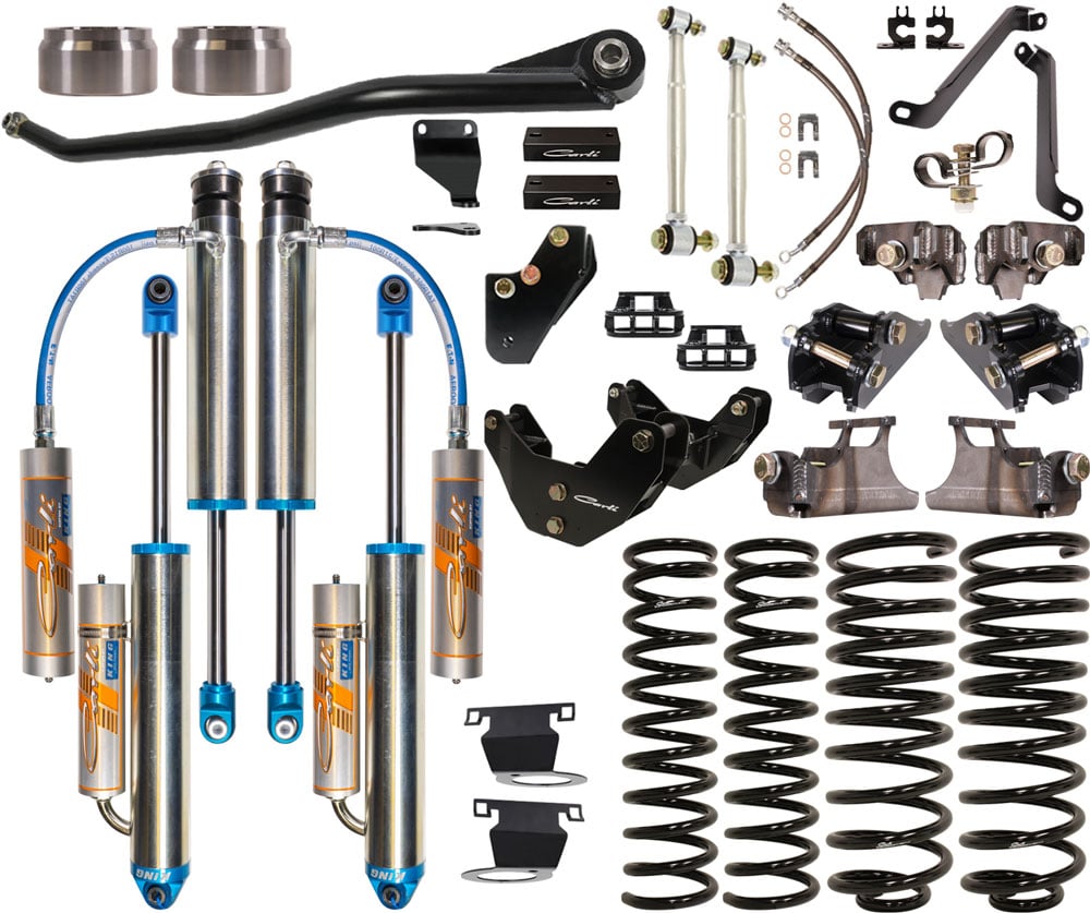Carli 3" Dominator 3.0 Suspension System for 14-25 Ram 2500 6.7L Cummins