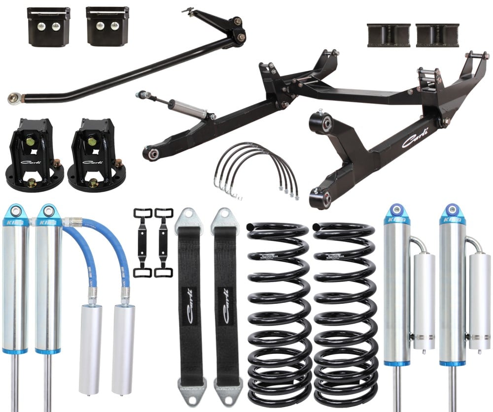 Carli 6" Dominator 3.0 Radius Arm Suspension System for 10-13 Ram 2500 and for 10-12 Ram 3500 6.7L Cummins