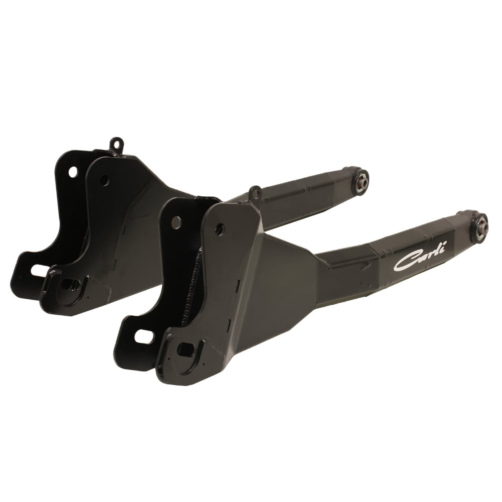 Carli Fabricated Radius Arms with 10" Limit Straps for Leveling Systems for 13-25 Ram 2500 and 3500