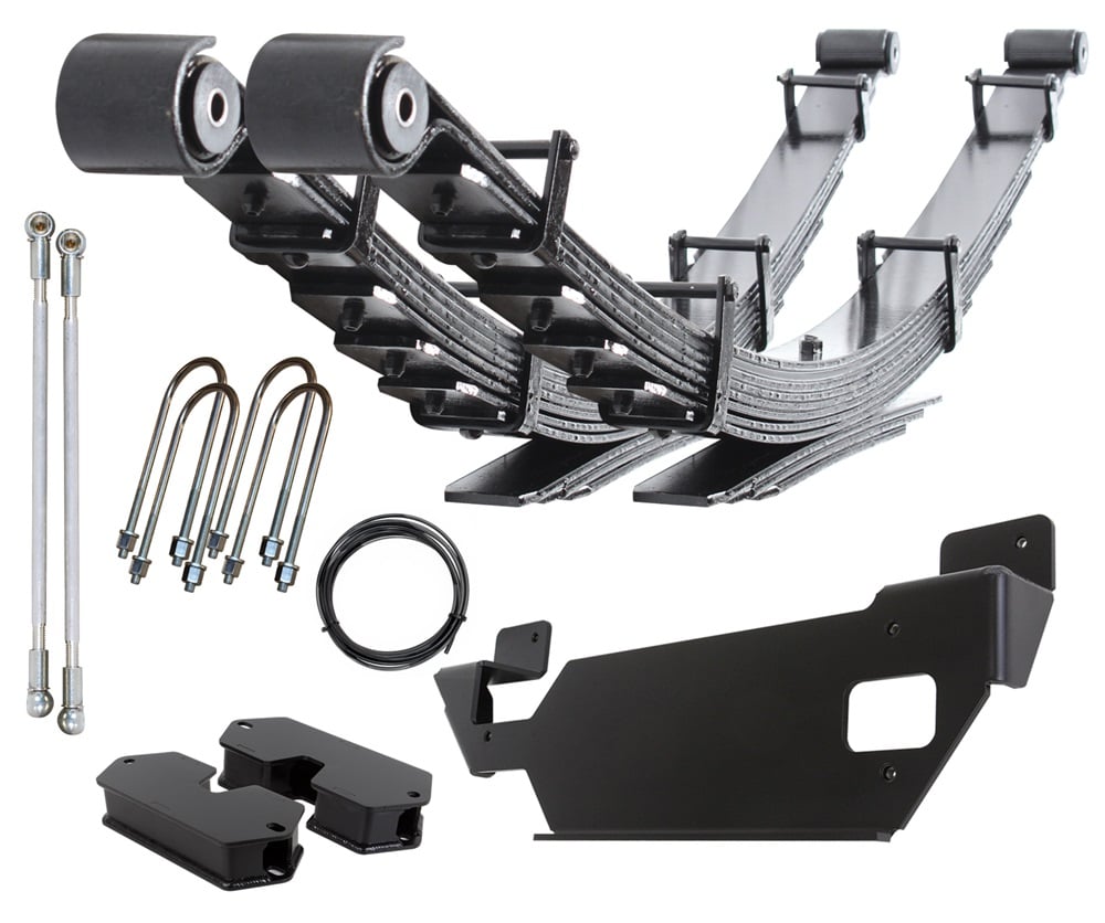Carli 1" Lift Full Progressive Leaf Spring Pack for 13-18 Ram 3500 With Auto Level Air Suspension